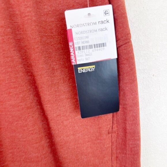 Z By Zella Orange Drawstring Jogger Sweatpants Small - Picture 4 of 8